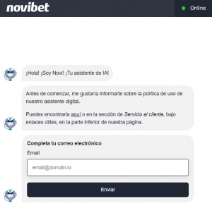 Novibet Casino Chile