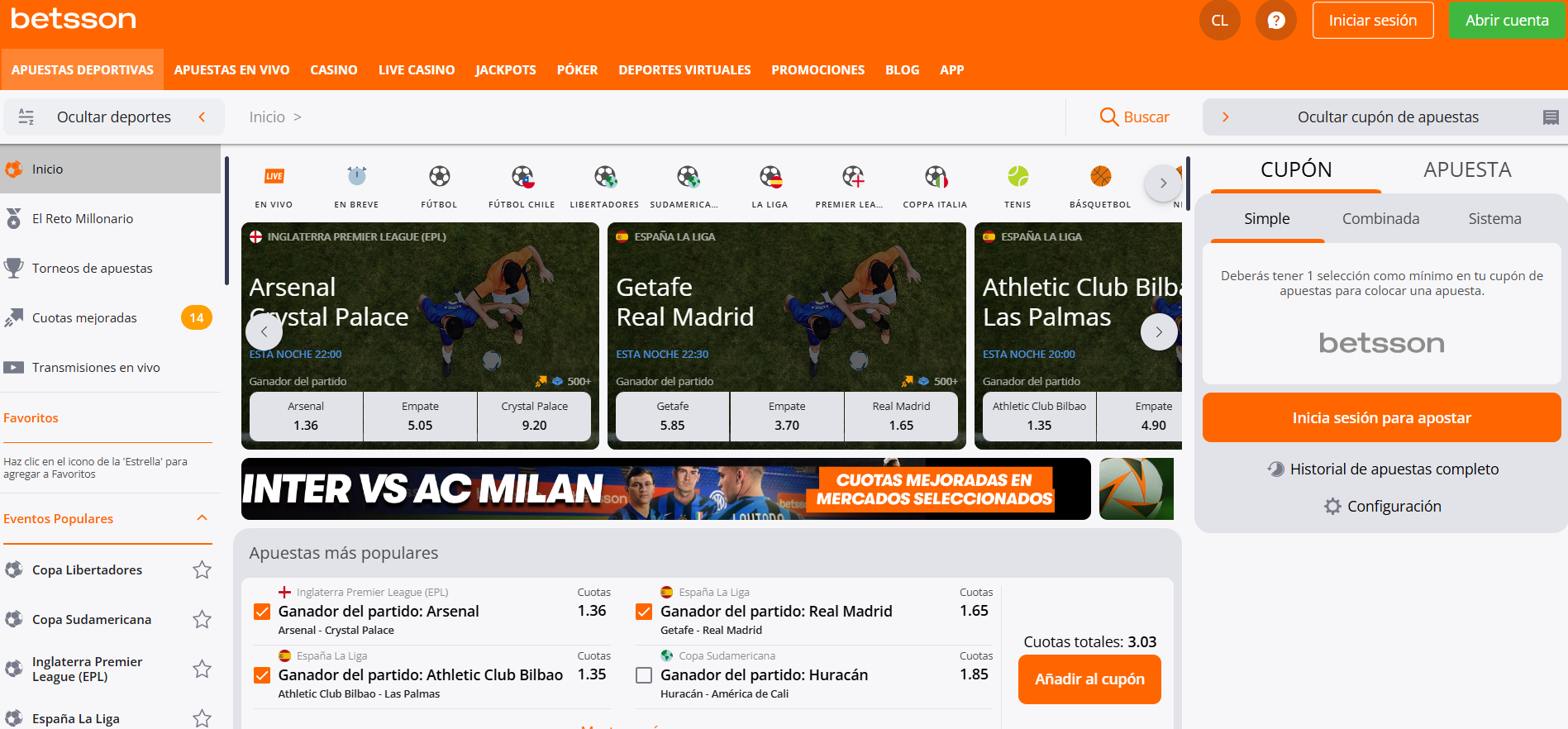 apuestas deportivas