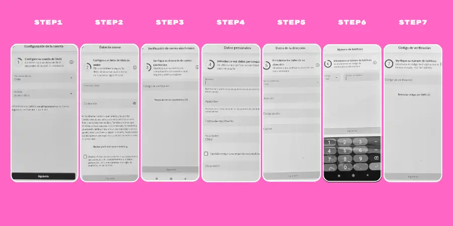 How to Create a Skrill Account in Chile